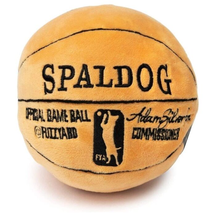 Doggie Goodie Dog Plush Toy With Squeaker - Basketball