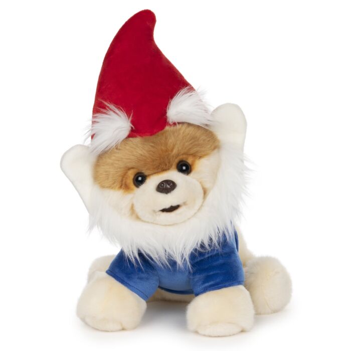 Doggie Goodie Dog Plush Toy With Squeaker - Gnome