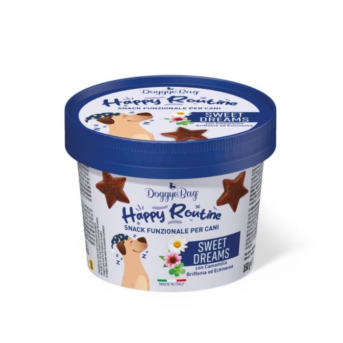 Doggye Bag 狗小食 - 睡得香香的 - 100%意大利製洋甘菊草本柔軟零食 150g