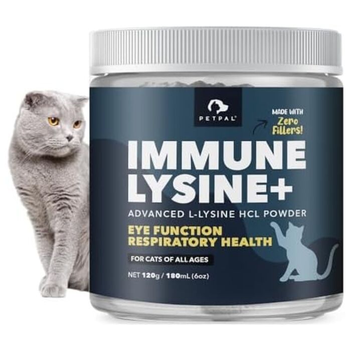 DR.pet Immunity Essential L-Lysine Supplement Powder for Cats 60g