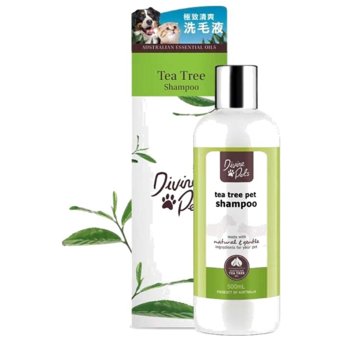 Divine Pets Tea Tree Shampoo 500ml