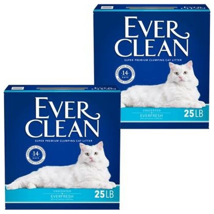 Ever Clean美國藍鑽高效除臭活性炭礦物貓砂 (無香味) (藍標)