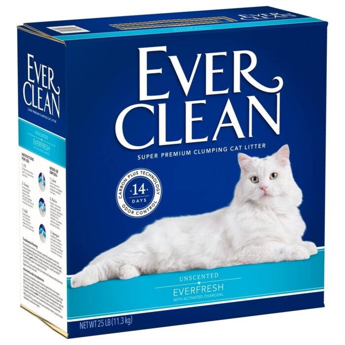 Ever Clean美國藍鑽高效除臭活性炭礦物貓砂 (無香味) (藍標)