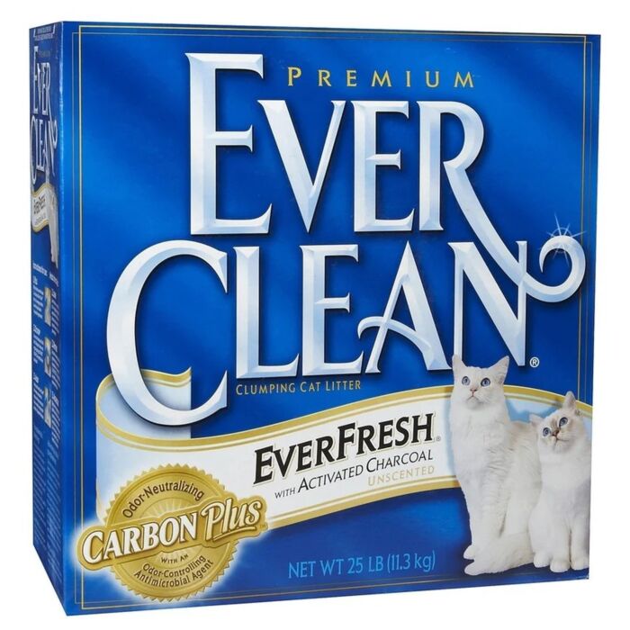 Ever Clean美國藍鑽高效除臭活性炭礦物貓砂 (有香味) (藍標) 4.2kg