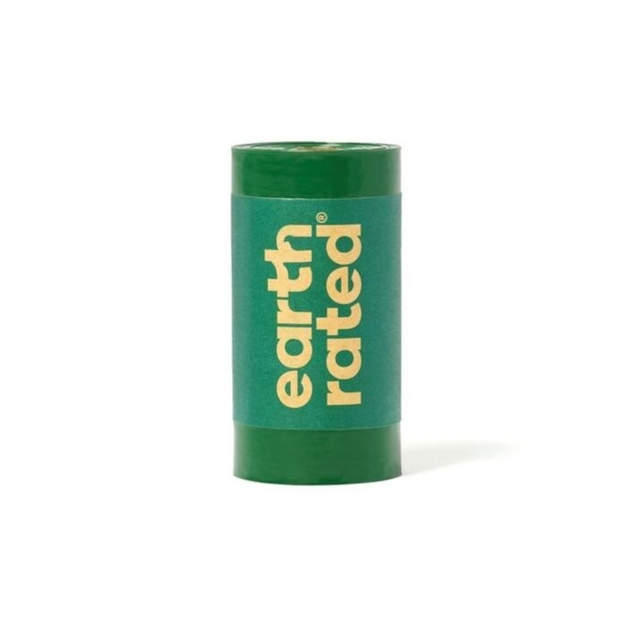 earth rated Dog 15 Poop Bags Refill - Unscented