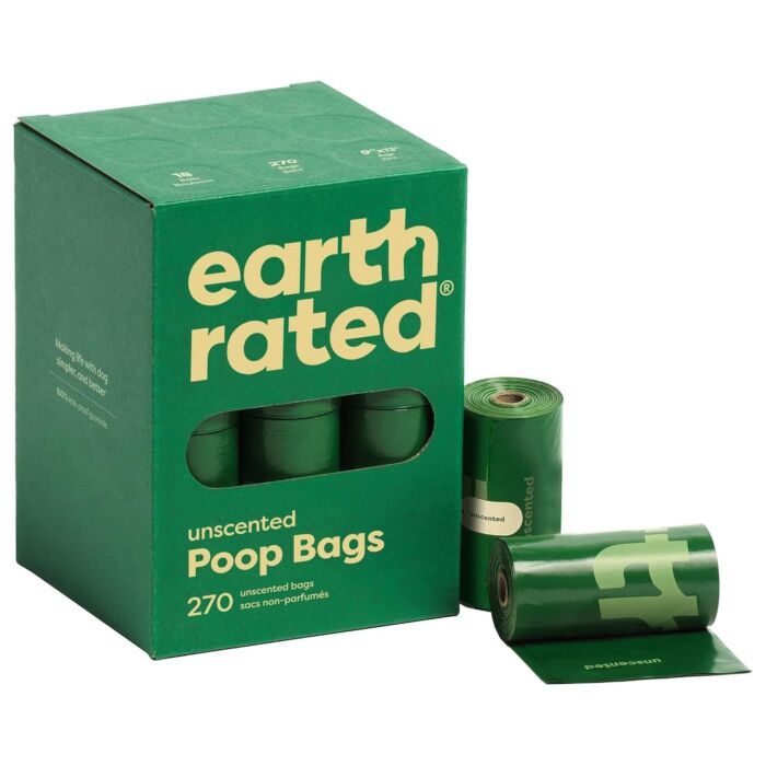 earth rated Dog 15 Poop Bags Refill - Unscented