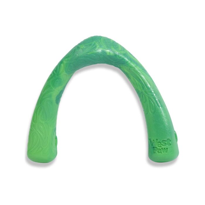 West Paw 狗玩具 - Snorkl 拋接玩具 - 綠色