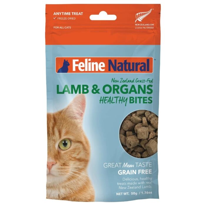 Feline Natural健康貓小食 - 凍乾脫水牛肉粒 50g