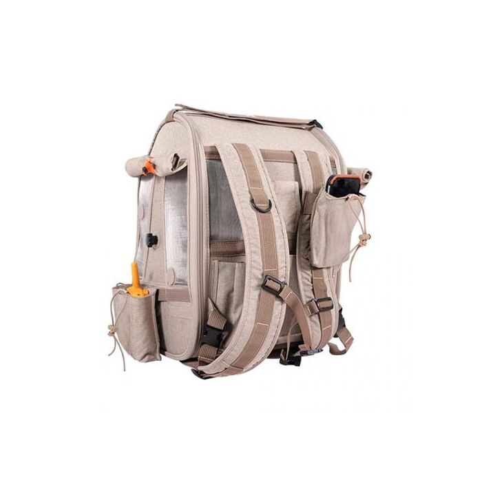 IBIYAYA BirdTricks TrackPack for Birds & Small Pets - Wood Brown