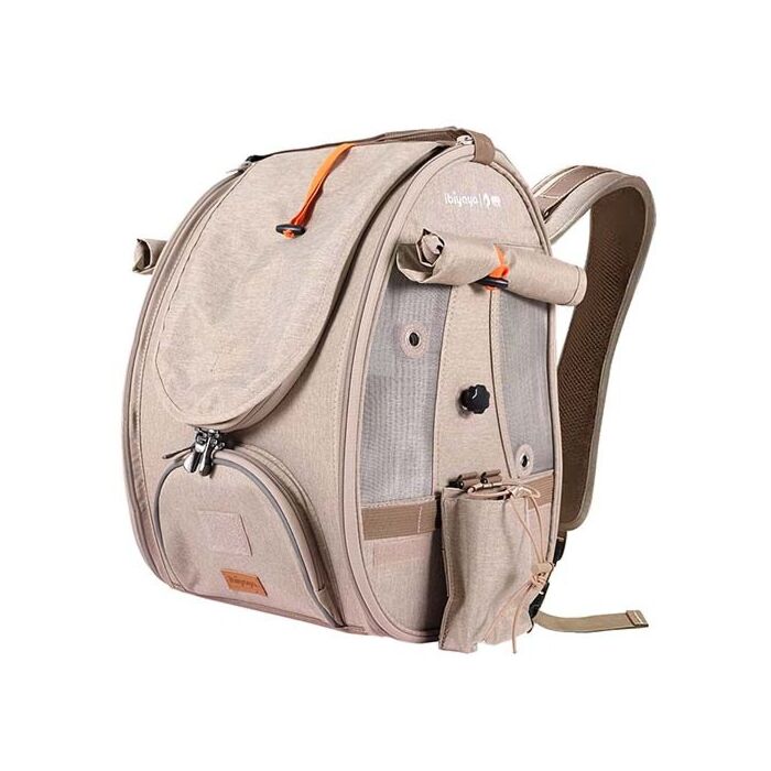 IBIYAYA BirdTricks TrackPack for Birds & Small Pets - Wood Brown
