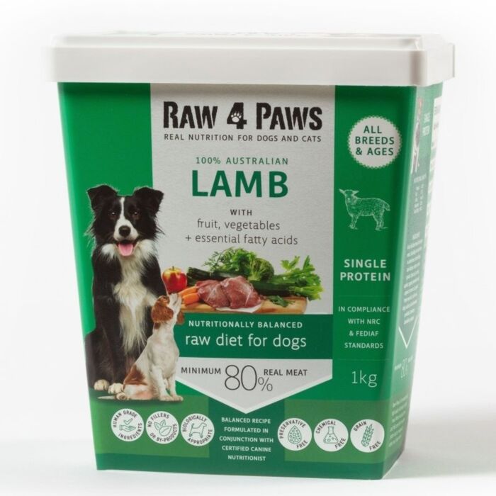 For Paws Cat Food - Pasture Raised Low Carb - Beef & Pork & Lamb 2kg
