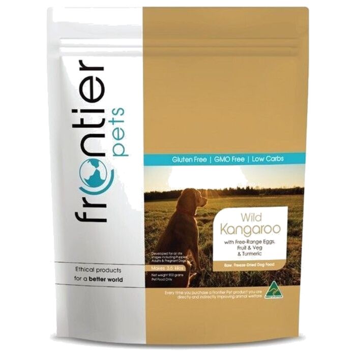 Frontier Pets Dog Food - Freeze Dried Raw Kangaroo