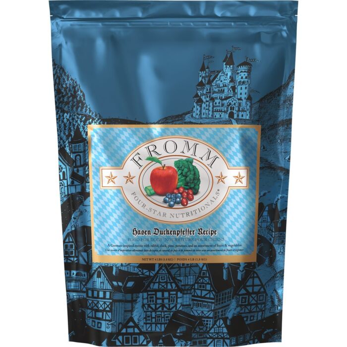 FROMM 美國福摩狗乾糧 - 四星 無穀物 - 兔鴨蔬菜配方
