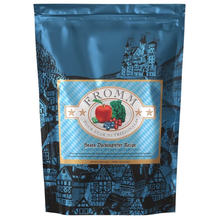 FROMM Dog Food - 4-Star Grain Free - Hasen Duckenpfeffer Rabbit & Duck