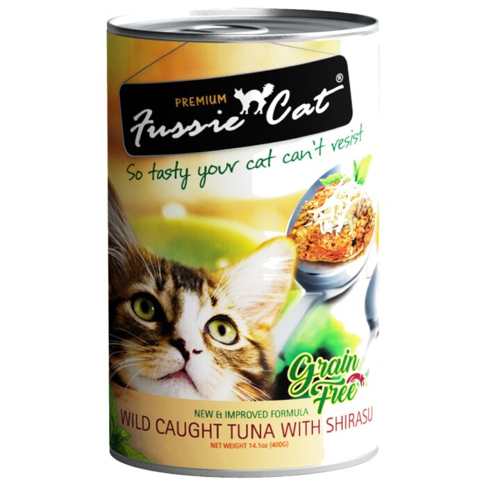 Fussie Cat Can - Wild Caught Tuna & Whitebait 400g