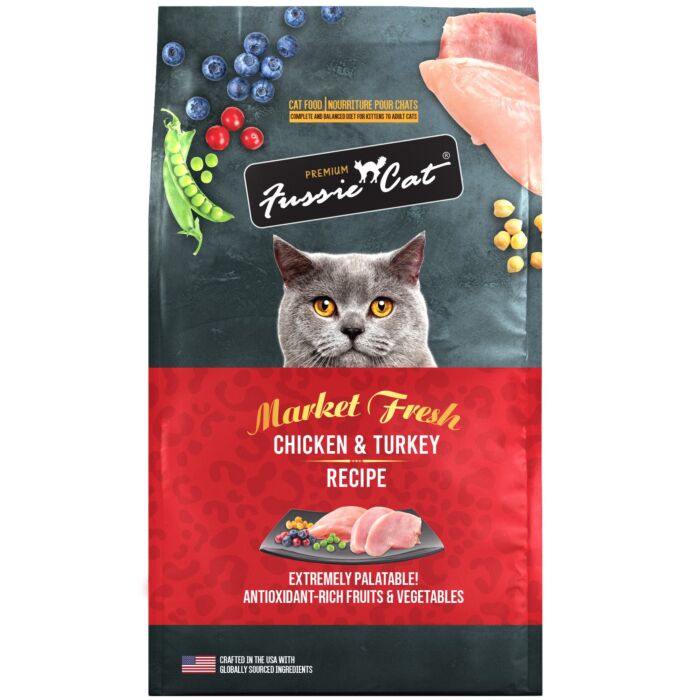 Fussie Cat Market Fresh 雞肉及火雞配方 3.5LB