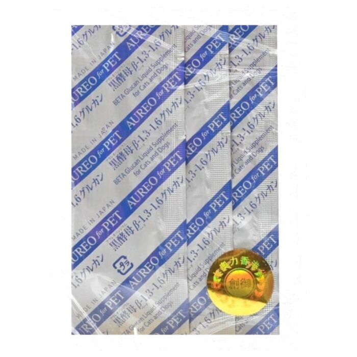 Aureo日本黑酵母β1,3-1,6 Glucan培養液貓狗營養補充品 15ml x 3包裝