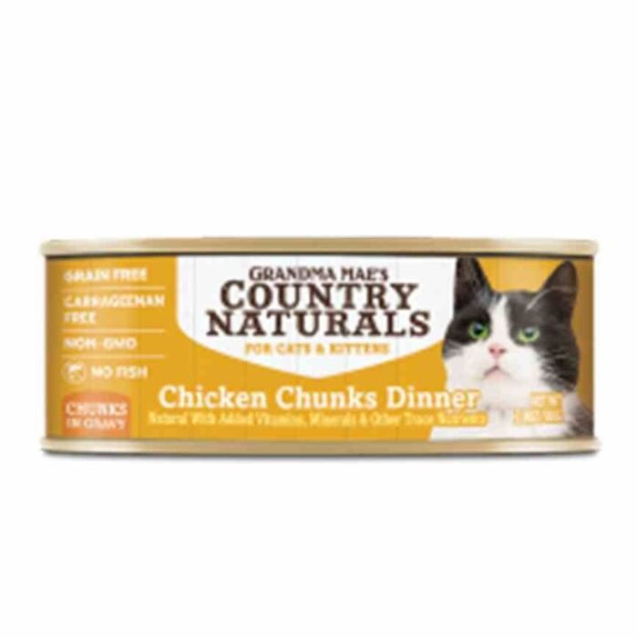 Country Naturals 貓主食罐頭 - 無穀物肉泥系列 - 深海魚肉 2.8oz