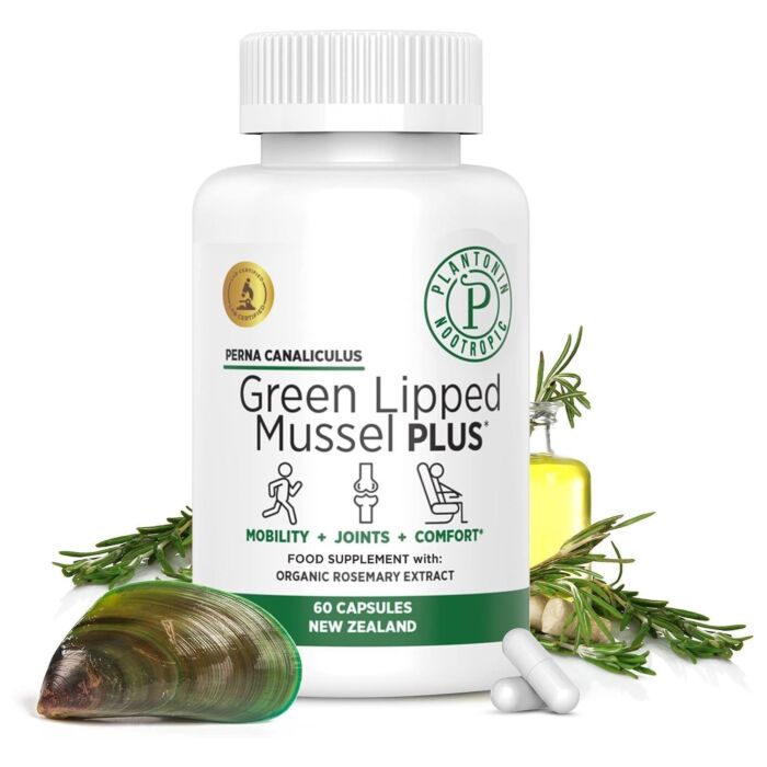 Gourmate Dog Supplement - Bounce With Green Lipped Mussel Oil For Healthy Joints 60 Capsules