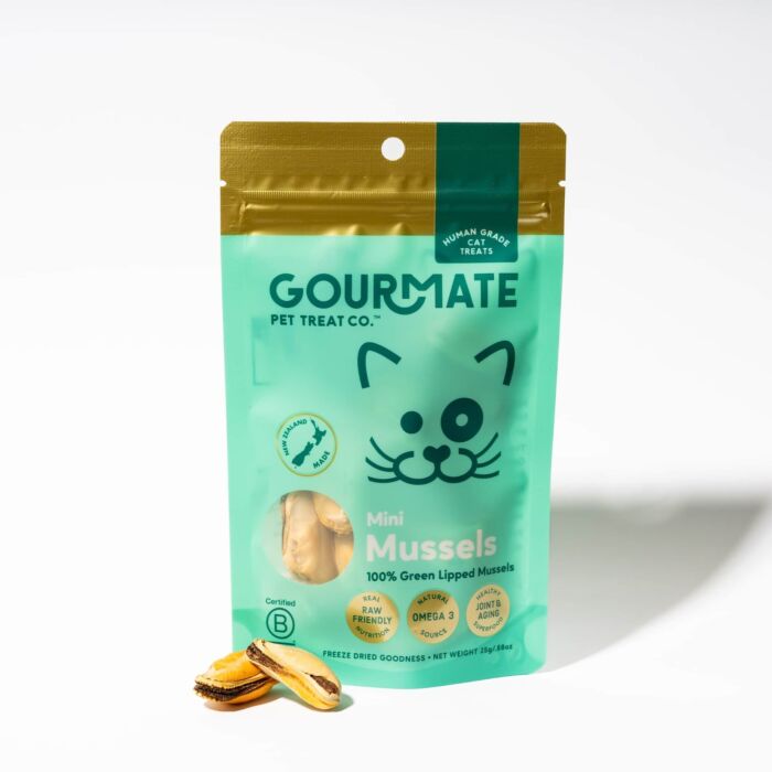 Gourmate 貓小食 - 紐西蘭珍珠綠唇貽貝 25g