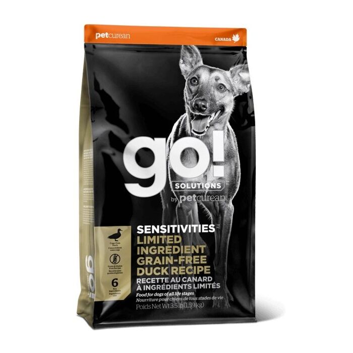 Go! SOLUTIONS 單一蛋白狗乾糧 - 低敏美毛系列 - 鴨肉配方