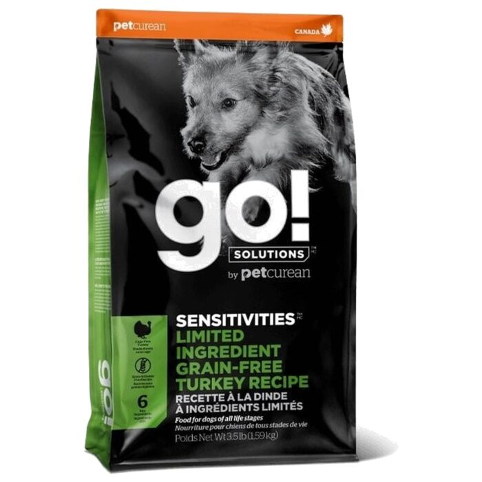 Go! SOLUTIONS 單一蛋白狗乾糧 - 低敏美毛系列 - 火雞配方