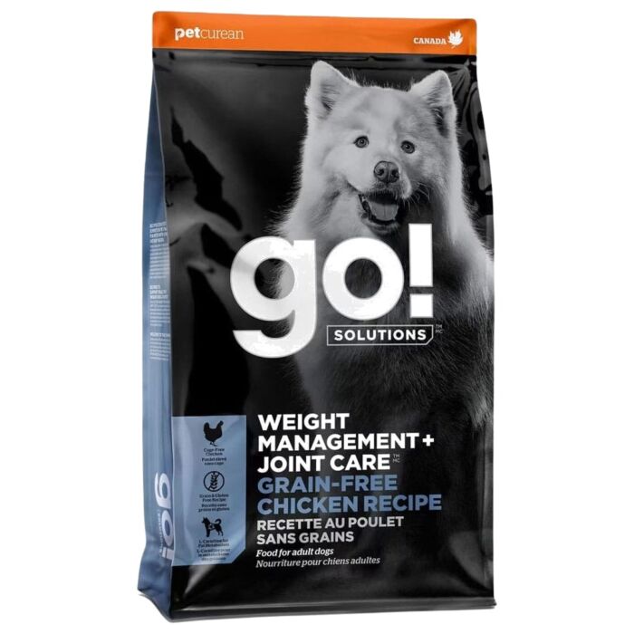Go! SOLUTIONS Dog Food - Weight Management & Joint - Grain Free Chicken
