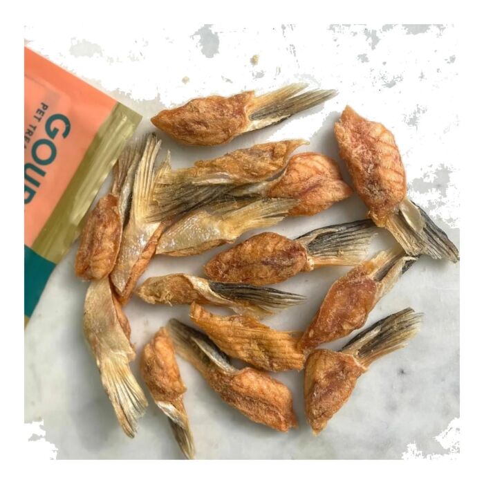 Gourmate 狗小食 - 紐西蘭凍乾帝王三文魚腩翅 100g