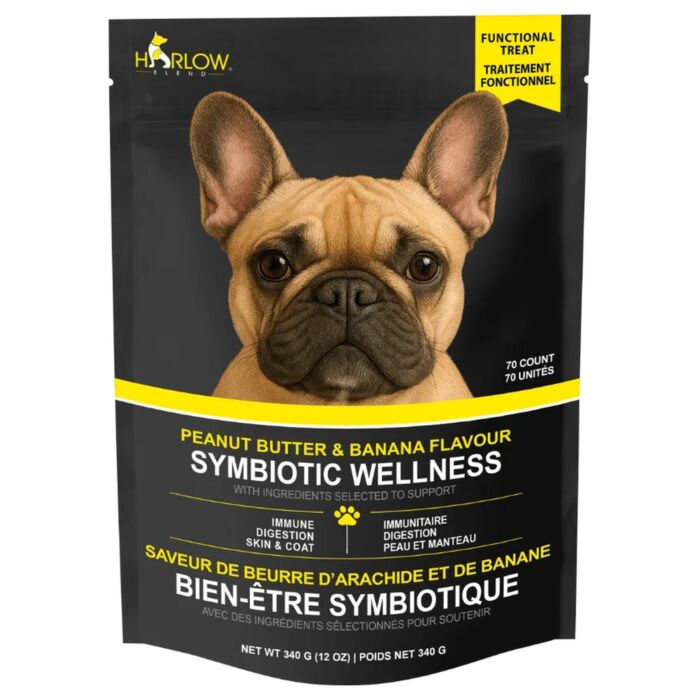 Harlow Blend 楓葉 犬隻零食 - 功能護理軟粒 花生醬+香蕉味 340g