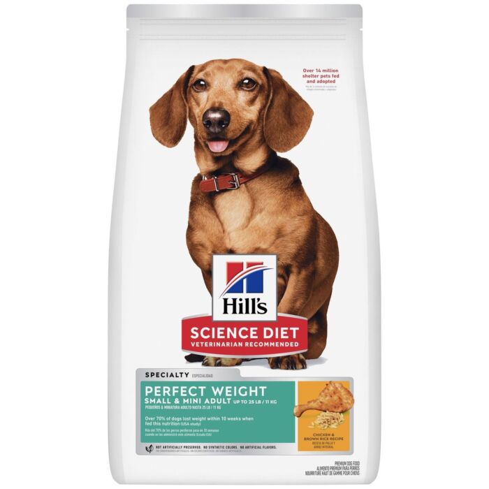 Hills Science Diet Dog Food - Perfect Weight Small & Mini Adult