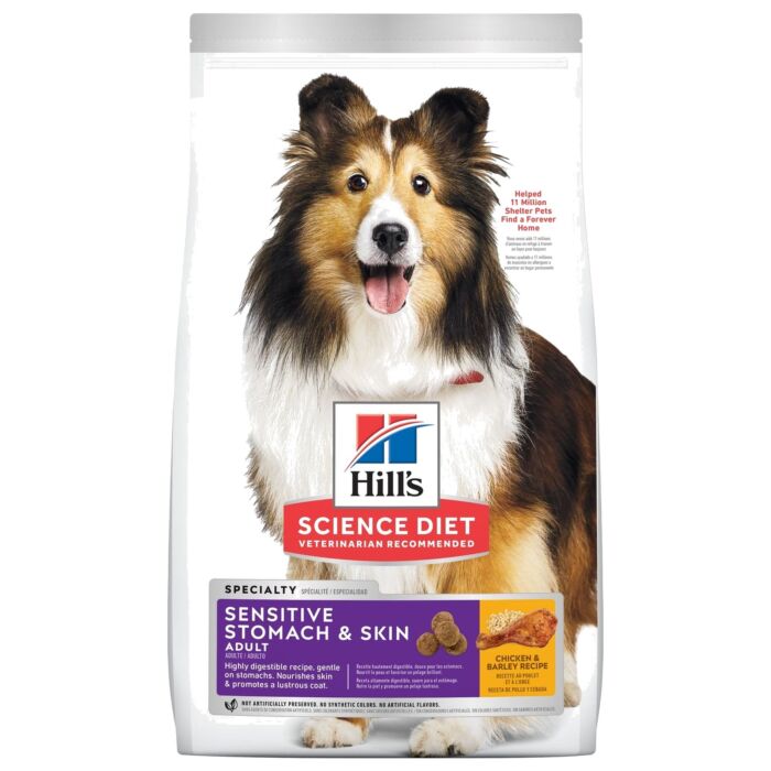 Hills Science Diet Dog Food - Sensitive Stomach & Skin Adult