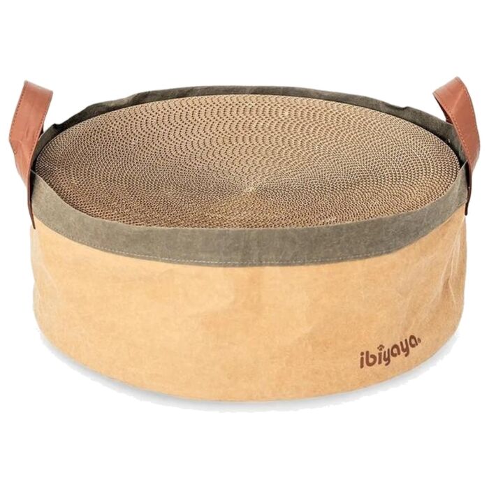 IBIYAYA Sand Dune Cat Scratching Bed (L46 x W46 x H16cm)