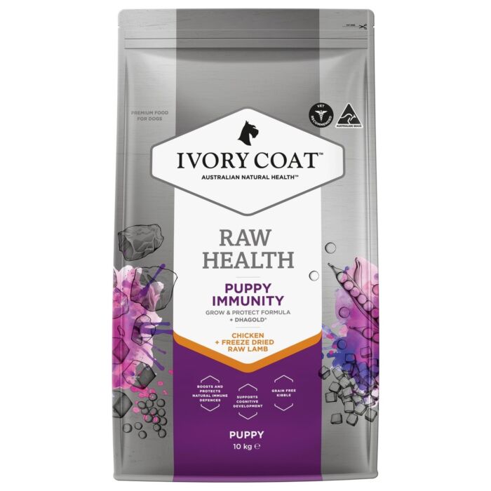 IVORY COAT 澳洲幼犬乾糧 - 免疫力增強配方 - 雞肉+凍乾生羊肉