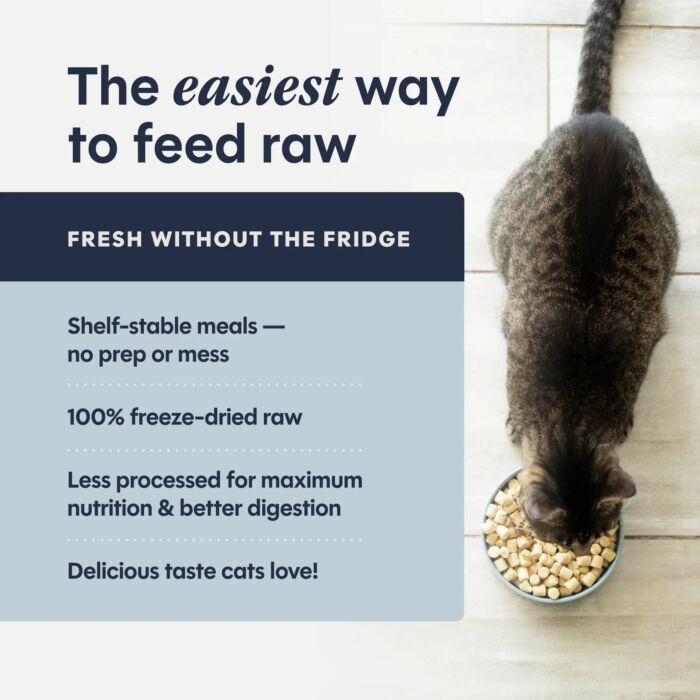Nature's Variety Instinct Cat Food - Raw Freeze-Dried - Wild-Caught Alaskan Pollock 9oz