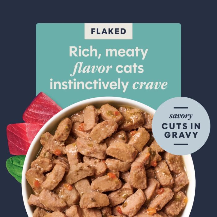 Nature's Variety Instinct Cat Can - Real Cuts with Tuna in Savory Gravy