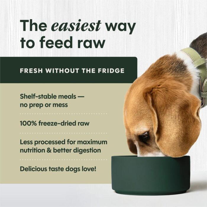 Nature's Variety Instinct 本能成犬乾糧 - 凍乾脫水草飼羊肉 24oz