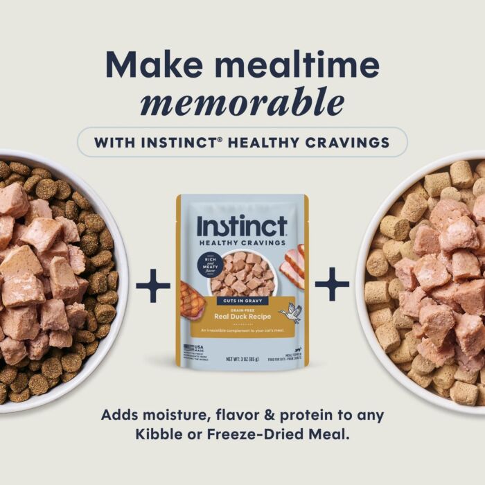 Nature's Variety Instinct Cat Pouch - Healthy Cravings Duck 3oz