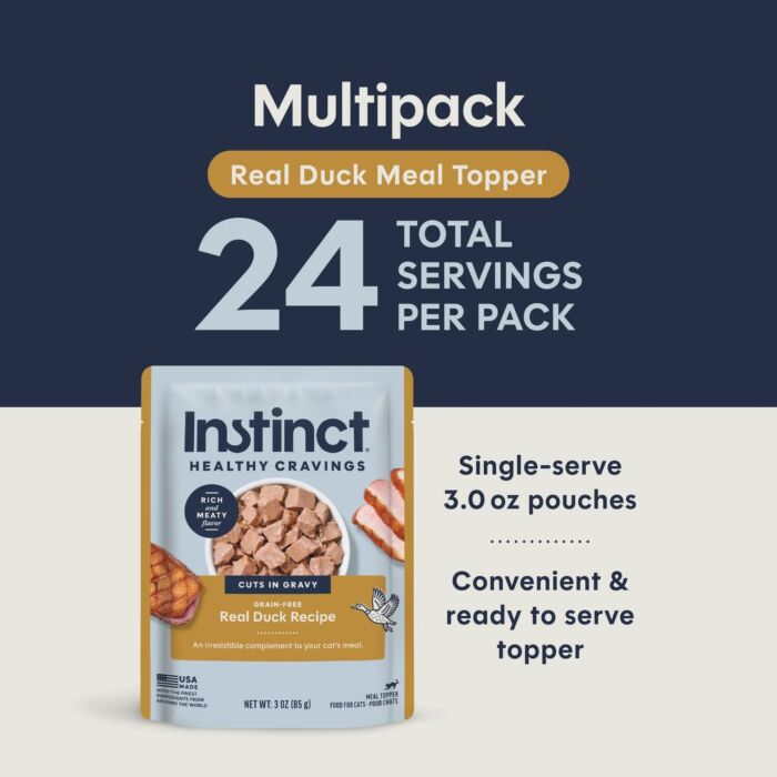 Nature's Variety Instinct Cat Pouch - Healthy Cravings Duck 3oz
