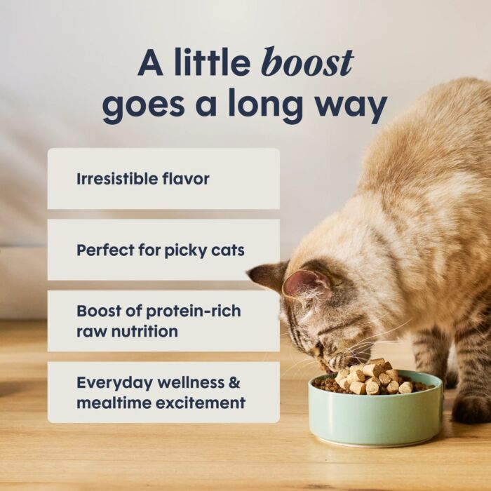 Nature's Variety Instinct Cat Food - Raw Boost Mixers - Grain Free Farm-Raised Rabbit 6oz