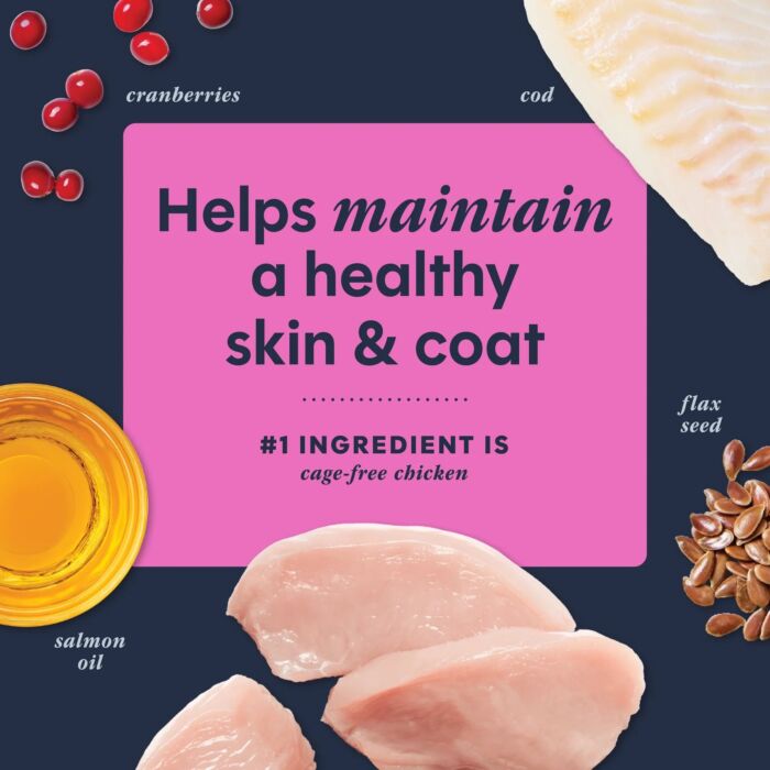 Nature's Variety Instinct Cat Food - Raw Boost Mixers - Skin And Coat Health 5.5oz