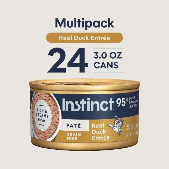 Nature's Variety Instinct Cat Can - Grain Free Duck 5.5oz