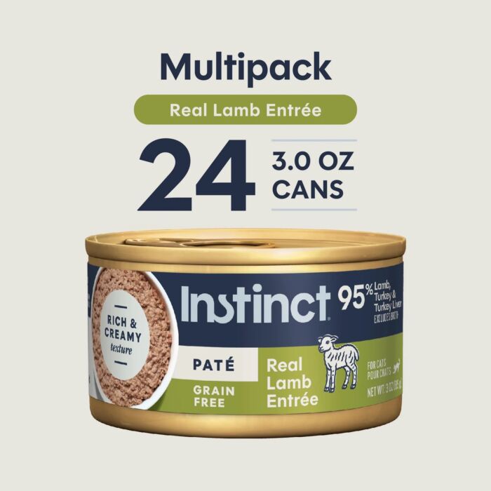Nature's Variety Instinct Cat Can - Grain Free Lamb 5.5oz
