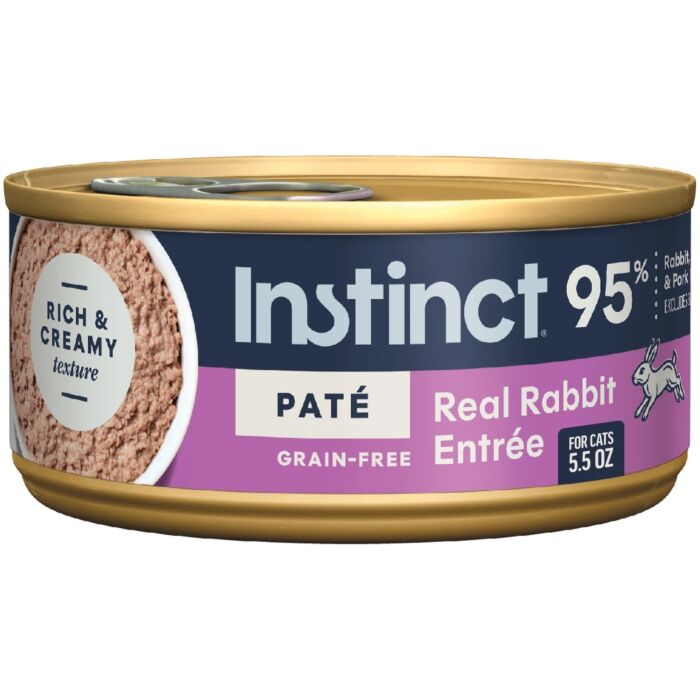 Nature's Variety Instinct Cat Can - Grain Free Rabbit 5.5oz