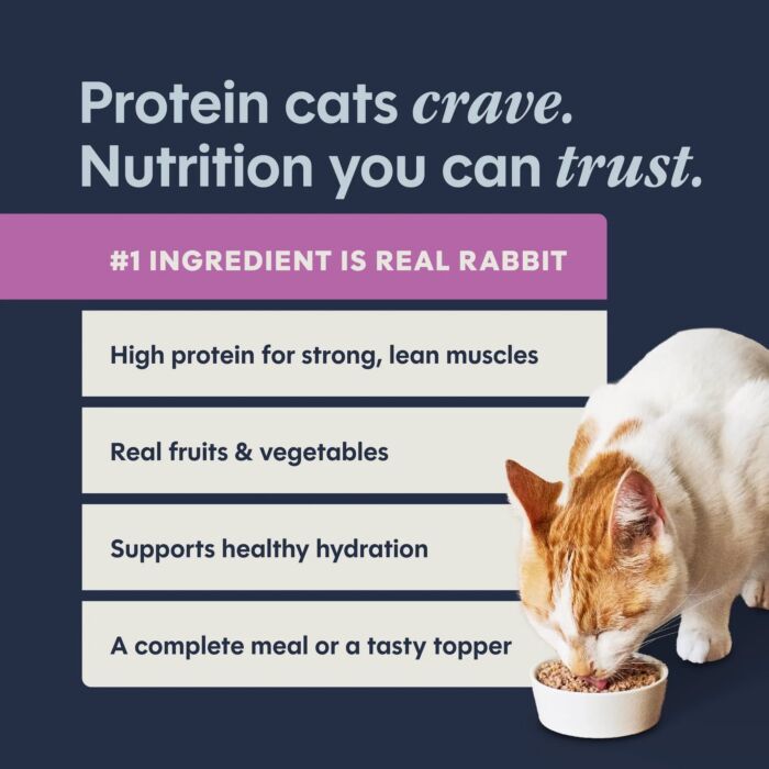 Nature's Variety Instinct Cat Can - Grain Free Rabbit 5.5oz