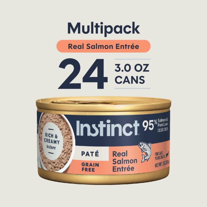 Nature's Variety Instinct Cat Can - Grain Free Salmon 5.5oz