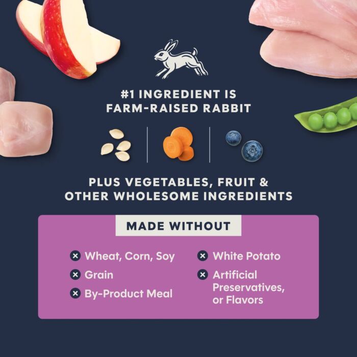 Nature's Variety Instinct 本能室內貓乾糧 - 無穀物凍乾生肉粒系列 - 兔肉配方 4.5lb