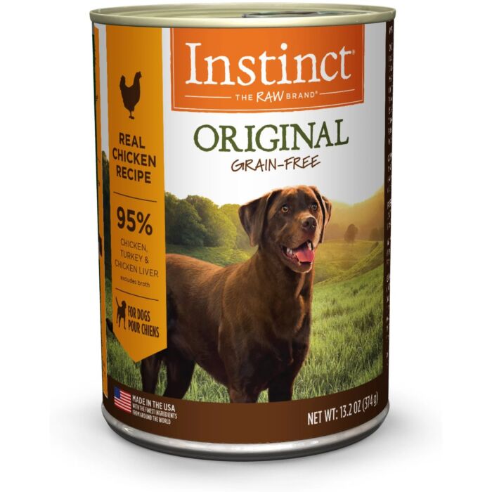 Nature's Variety Instinct 本能 無穀物配方 - 雞肉狗罐頭 13.2oz