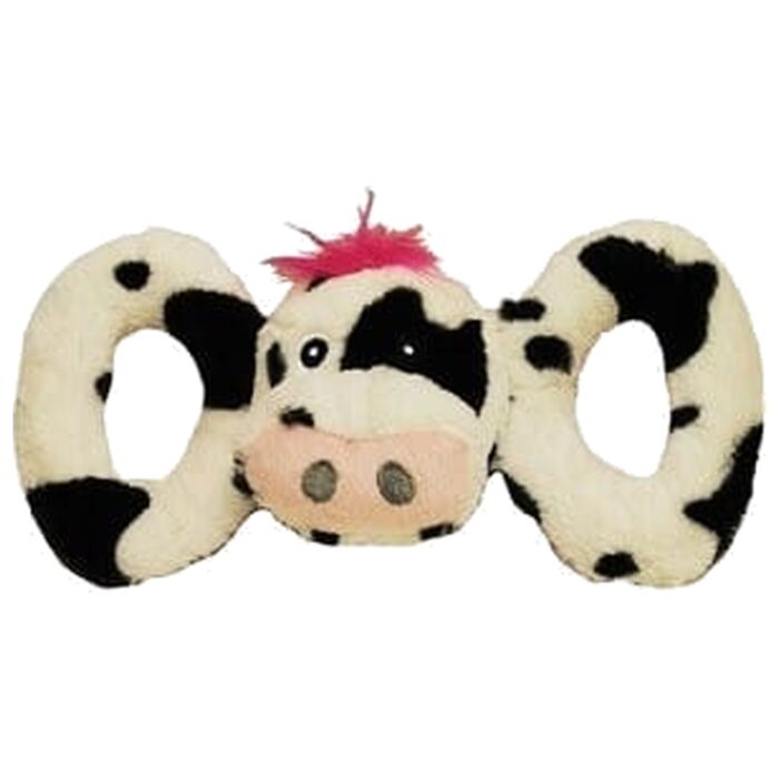 Jolly Pets Dog Toy - Tug-A-Mal - Cow