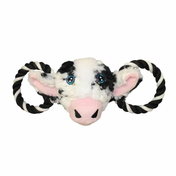 Jolly Pets Dog Toy - Tug-A-Mal - Cow