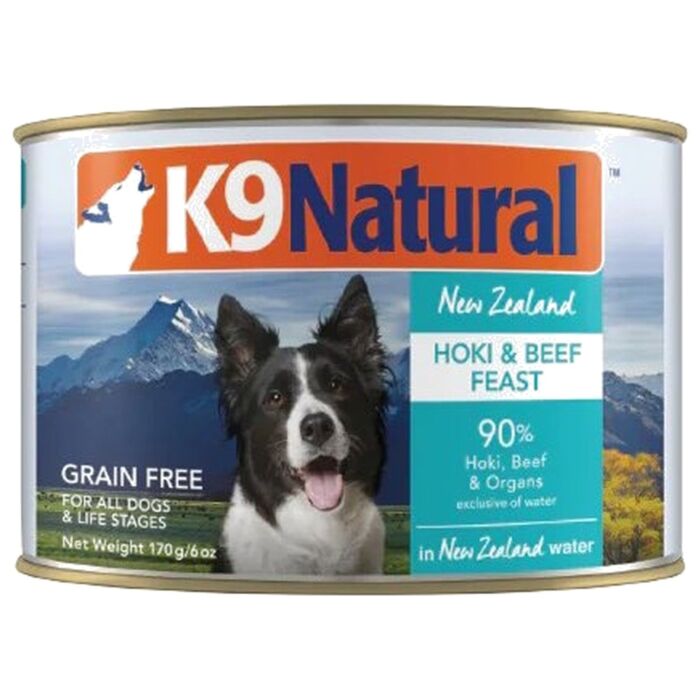 K9 Natural Dog Can - Hoki & Beef Feast